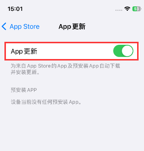 莒南苹果15维修中心如何让iPhone15APP自动更新